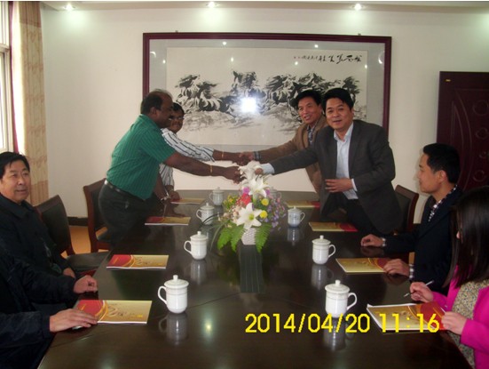 河南鸿通褐煤烘干机出口尼日利亚